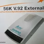 Зовнішній факс-модем Acorp 56K v.92 External