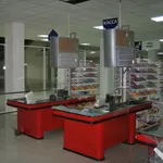 Торгівельне обладнання  для магазинів самообслуговування