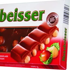 Шоколад Nussbeisser с орехами 100г Германия