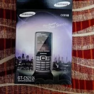 Samsung GT-C5212 DUOS(одночасно активні 2 сім-карти) 