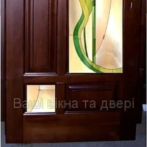 Продам двері деревяні від виробника виготовлені на замовлення у  Львів