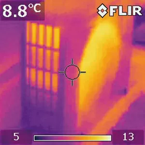 Тепловизионный контроль утечек тепла