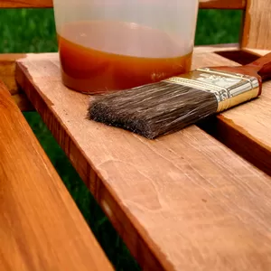 Защита древесины льняным маслом Купити Льняна олія для обробки дерева 