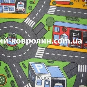 Дитячий килим дорога City Life. Доставка по Україні.