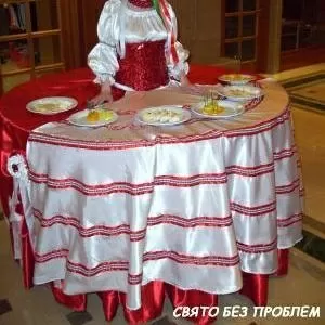 Живий стіл - Леді Фуршет та Міми-Пантоміми свято 