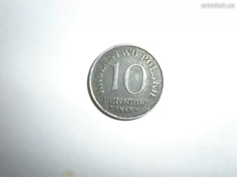 Польская монета 1917 года