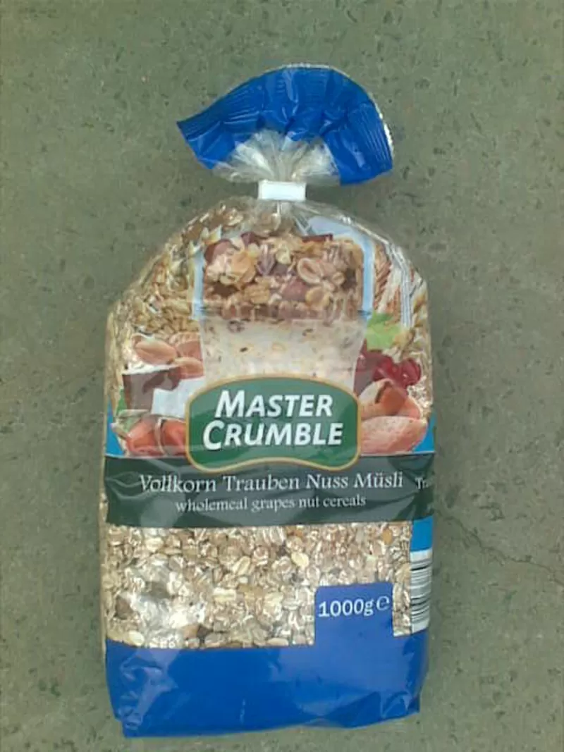 Мюсли с фруктами. Master Crumble Mixed Fruit Muesli