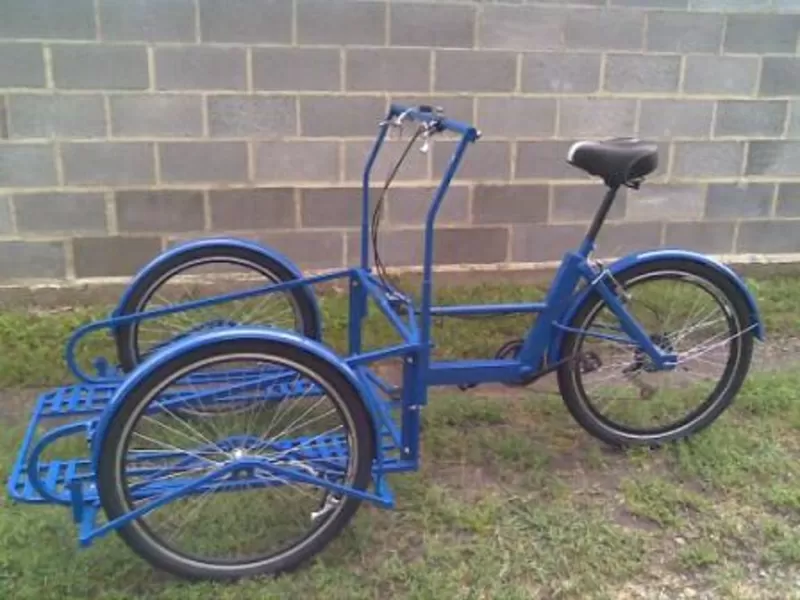 Велосипед трёхколёсный грузовой для взрослых 10