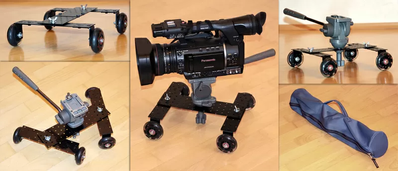 Візок Тележка Dolly Skater під відеокамеру новий  у чохлі 400 грн. 2