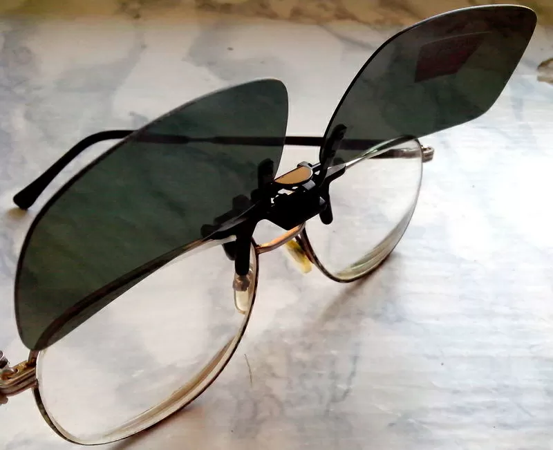 Поляризаційні накладки на діоптрійні окуляри 3