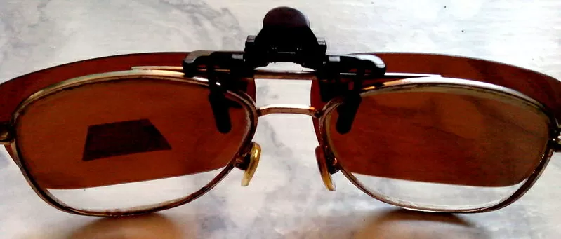 Поляризаційні накладки на діоптрійні окуляри 15