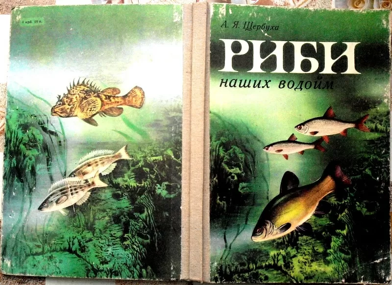 Щербуха А.  Риби наших водойм.  Київ Рад. школа 1987 р