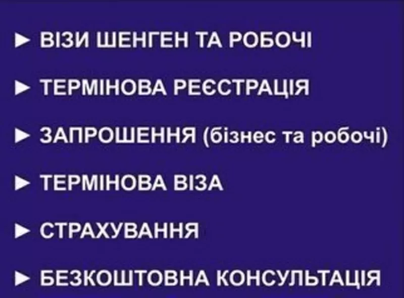 Реєстрація, Віза в Польшу