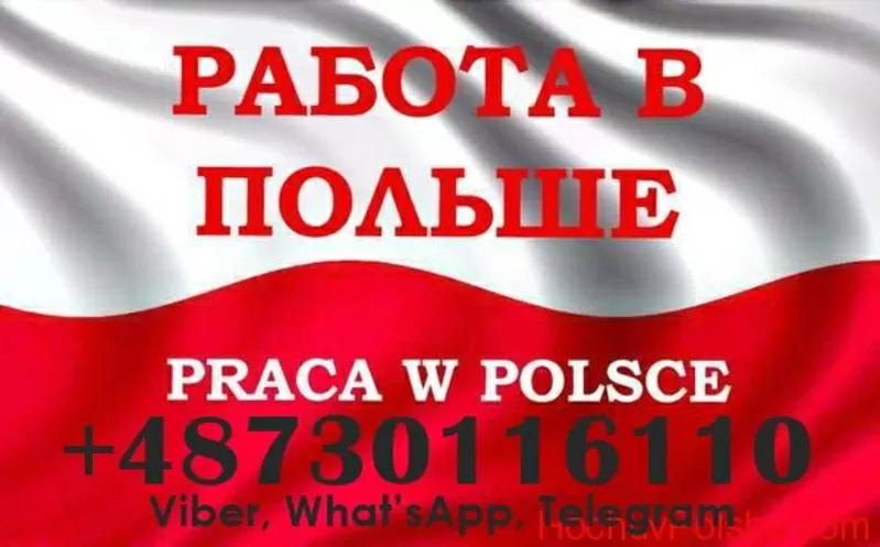 Перевірені вакансії в Польщі,  для чоловіків та жінок.