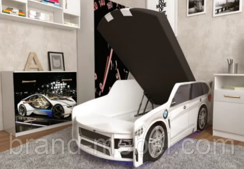 Дитяче ліжко машина Ленд Ровер серії Преміум  5