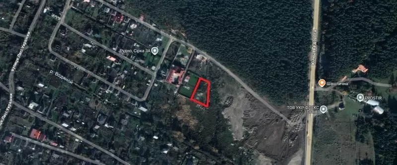 Продаж земельної ділянки у Старому Рудно, м. Львів