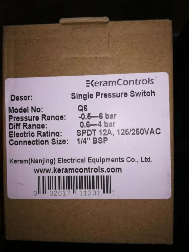 Датчики реле тиску серія Q KERAM – точний контроль і безвідмовна робот 5