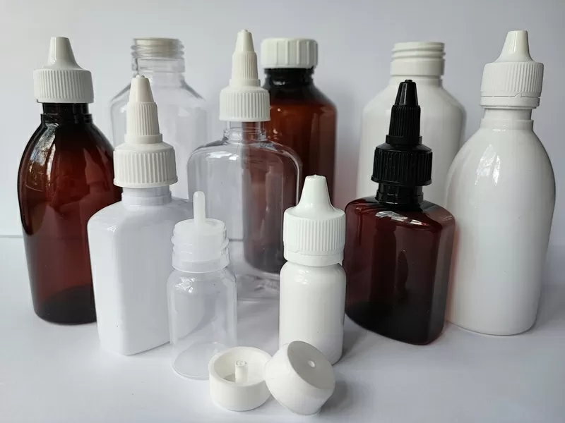 Флакончики флакони пластикові зі спреями,  розпилювачами 3