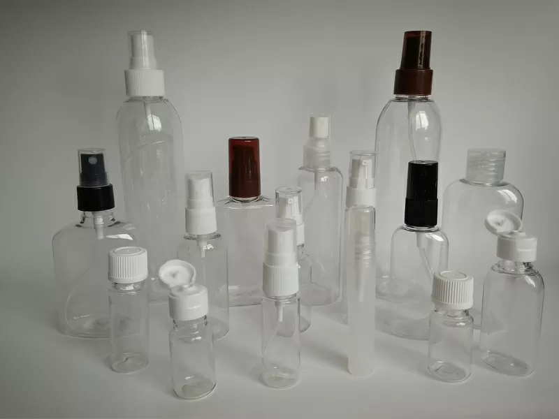 Флакончики флакони пластикові зі спреями,  розпилювачами 2